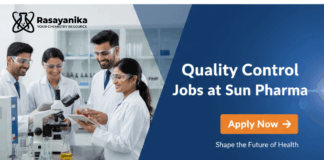 Quality control Jobs at Sun Pharma | Apply Now