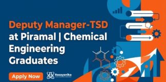 Piramal Careers: Deputy Manager & Chemical Engineering Jobs | Apply Now