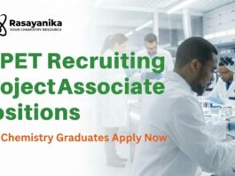 Project Associate Jobs at CIPET | MSc Chemistry Graduates Apply Now