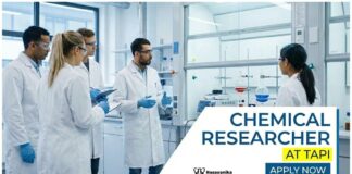 Chemical Research Jobs at TAPI | MSc Chemistry Graduates Apply Now