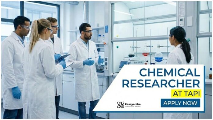 Chemical Research Jobs at TAPI | MSc Chemistry Graduates Apply Now Chemical Research Jobs at TAPI | MSc Chemistry Graduates Apply Now