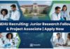 NEHU Recruitment 2025 | JRF & Project Associate Jobs for MSc Chemistry Graduates