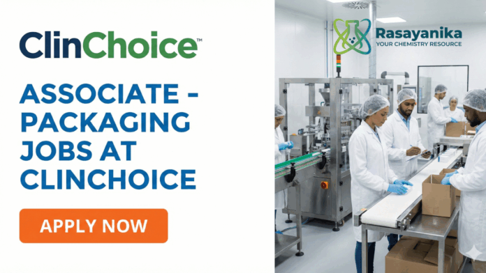 Chemistry Jobs in Bengaluru at ClinChoice | Apply Now 