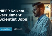 Scientist Jobs at NIPER Kolkata Recruitment | MSc Chemistry NIPER Kolkata Recruitment: Scientist Jobs | Chemistry Jobs