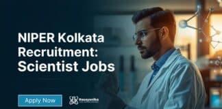 NIPER Kolkata Recruitment: Scientist Jobs | Chemistry Jobs
