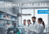 Executive Chemist Opportunity at SGS – Join the Global Leader in Quality & Testing Chemist Jobs at SGS | Careers in Chemistry | Apply Now