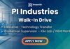 MSc Chemistry Jobs PI Industry | Attend the Walk-in Interview 