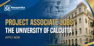 Project Associate Jobs at The University of Calcutta | Apply Now