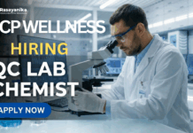 QC Jobs at HCP Wellness | MSc Chemistry Graduates Apply Now