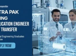 Application Engineer at Tetra Pak | Chemical Engineering Jobs