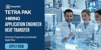 Application Engineer at Tetra Pak | Chemical Engineering Jobs