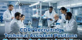   CSIR-CDRI Recruitment 2025: Technical Assistant Roles | Chemistry Graduates Apply Now