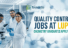 Quality Control Officer Job at Lupin | MSc Chemistry Apply Online Quality Control Jobs at Lupin | Chemistry Graduates Apply Now