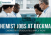 Organic Chemist Job Opportunity at Beckman Coulter Life Sciences, Bangalore Chemist Jobs at Beckman | Chemistry Graduates Apply Now