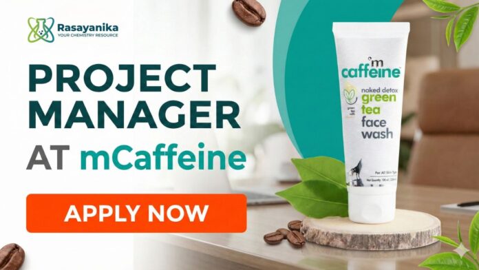 mCaffeine Careers NPD Project Manager Chemical Engineers Apply Now