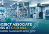 Project Associate Jobs at CSIR-NCL | Chemistry Candidates Apply