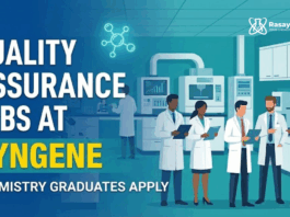 Quality Assurance Jobs at Syngene | Chemistry Graduates Apply