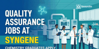 Quality Assurance Jobs at Syngene | Chemistry Graduates Apply