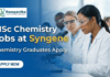 Build Your Career in Process Analytics at Syngene – MSc Chemistry Jobs in Bangalore MSc Chemistry Jobs at Syngene | Chemistry Graduates Apply