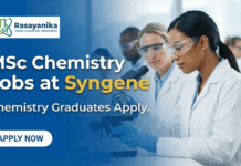 Build Your Career in Process Analytics at Syngene – MSc Chemistry Jobs in Bangalore MSc Chemistry Jobs at Syngene | Chemistry Graduates Apply