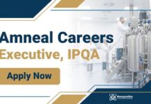 Executive Job at Amneal | MSc Chemistry Graduates Apply Now