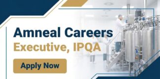 Executive Job at Amneal | MSc Chemistry Graduates Apply Now