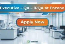 MSc Chemistry Jobs at Enzene | Apply Now for Executive Role Quality Assurance Executive Jobs at Enzene | MSc Chemistry Jobs