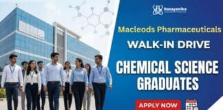 Walk-In at Macleods Pharmaceuticals:  Production Jobs | Apply Now