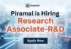MSc Chemistry Jobs at Piramal | Apply Now Research Associate Jobs at Piramal | MSc Chemistry Graduates Apply Now