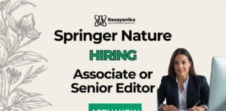 Springer Nature Careers: Senior Editor | Apply Now