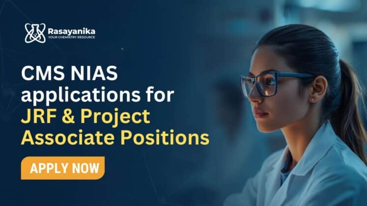 NIAS Recruitment: Project Associate Jobs | Apply Now