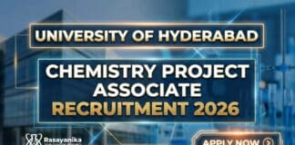 Project Associate Jobs at University of Hyderabad | Chemistry Candidates Apply Now