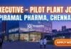 Executive-Pilot Plant Job at Piramal Pharma Solutions – Chem & Chem Engg Apply Now Executive Jobs at Piramal Pharma | Chemistry Candidates Apply Now