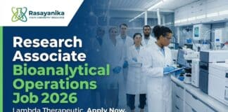 Research Jobs at Lambda Therapeutic | MSc Candidates Apply Now