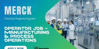 Chemical Engineering Jobs at Merck | Operator Job  – Manufacturing & Process Operations