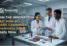 MARS Cosmetics Hiring Chemistry For R&D Specialist for Makeup & Skincare Innovation Role R&D Jobs at MARS Cosmetics | Chemistry Jobs