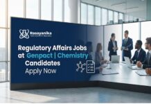 Regulatory Affairs Jobs at Genpact | Chemistry Candidates Apply Now