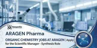 Organic Chemistry Jobs at Aragen | Apply for the Scientific Manager - Synthesis Role