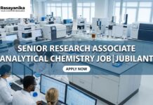 Research Associate Jobs at Jubilant Ingrevia | Analytical Chemistry Jobs Research Associate Jobs at Jubilant Ingrevia | Analytical Chemistry Jobs