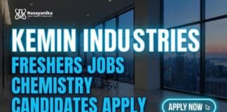 Chemistry Freshers Jobs at Kemin Industries | Apply for the CLS Associate I Role