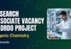 Research Associate Jobs in DRDO Project at UoH | Organic Chemistry Candidates Apply Research Associate Jobs in DRDO Project | Organic Chemistry Candidates Apply
