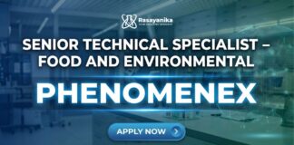 Chemistry Jobs at Phenomenex | Senior Technical Specialist Role
