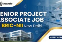 Research Jobs at BRIC- NII | Chemical Sciences Candidates Apply Now