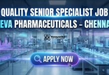 Quality Control Jobs at Teva Pharmaceuticals | Chemistry Apply for the Senior Specialist Role Quality Control Jobs at Teva Pharmaceuticals | Apply for the Senior Specialist Role