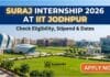 IIT Jodhpur SURAJ 2026 – Summer Undergraduate Research at Jodhpur, Applications Invited Research Opportunities at IIT Jodhpur | SURAJ Internship 2026