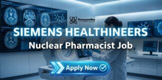 Chemistry Jobs at Siemens Healthineers | Apply for Nuclear Pharmacist Role