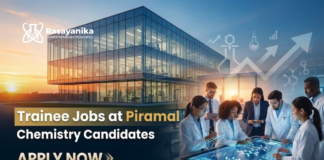 Trainee Jobs at Piramal | Chemistry Graduates Apply Now