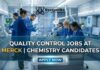 Quality Control Jobs at Merck | Chemistry Candidates Apply Now