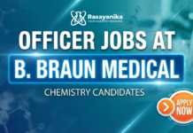 Quality Control Officer Jobs at B. Braun Medical – Chemistry Professionals Apply Now Officer Jobs at B. BRAUN MEDICAL | Chemistry Graduates Apply