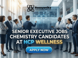 Senior Executive Jobs at HCP Wellness | Chemistry Grads Apply